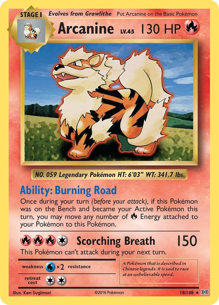 arcanine Reverse