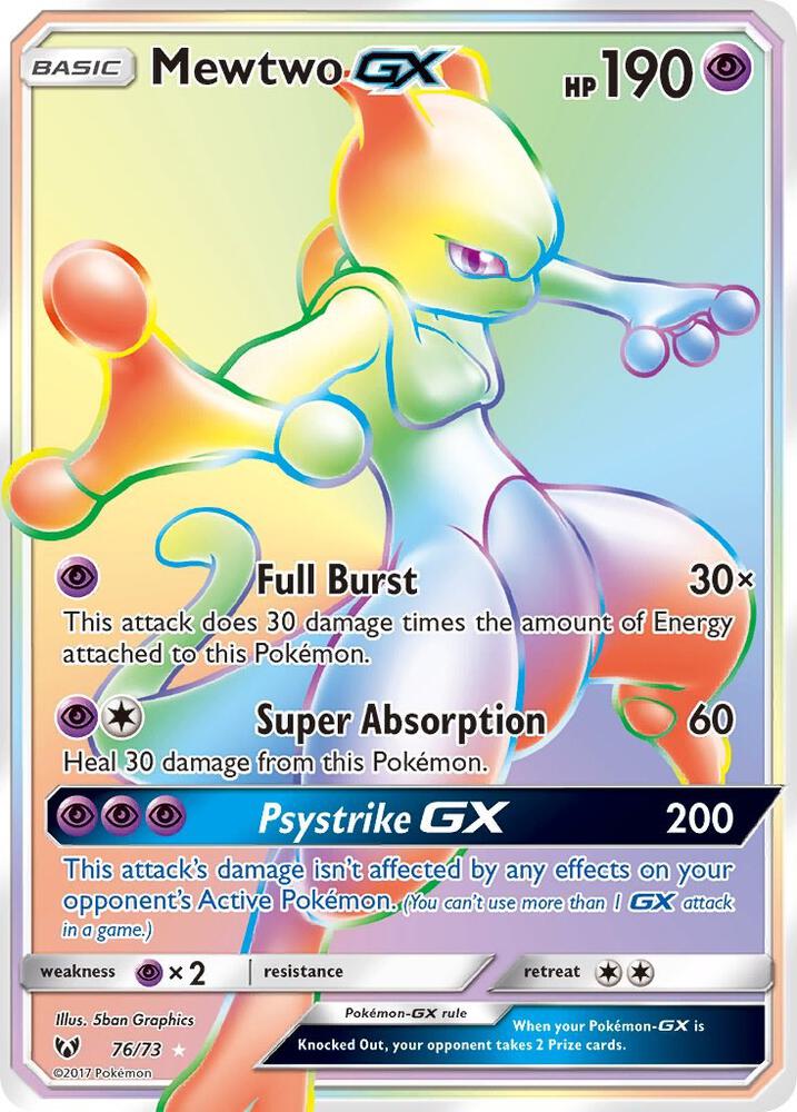 Mewtwo GX (Secret)
