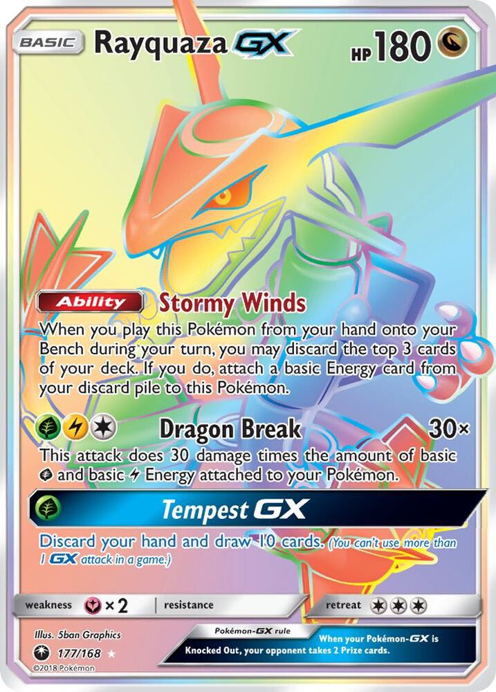Rayquaza GX 177a
