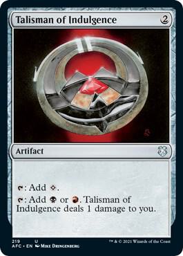talisman of indulgence 219