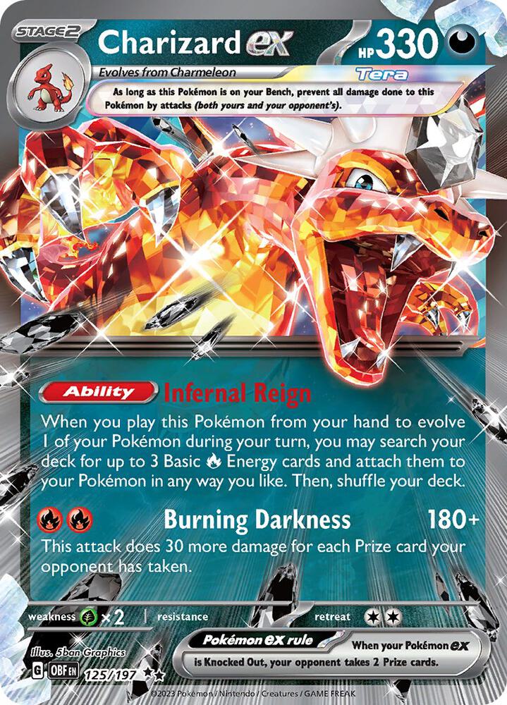 charizard ex 125