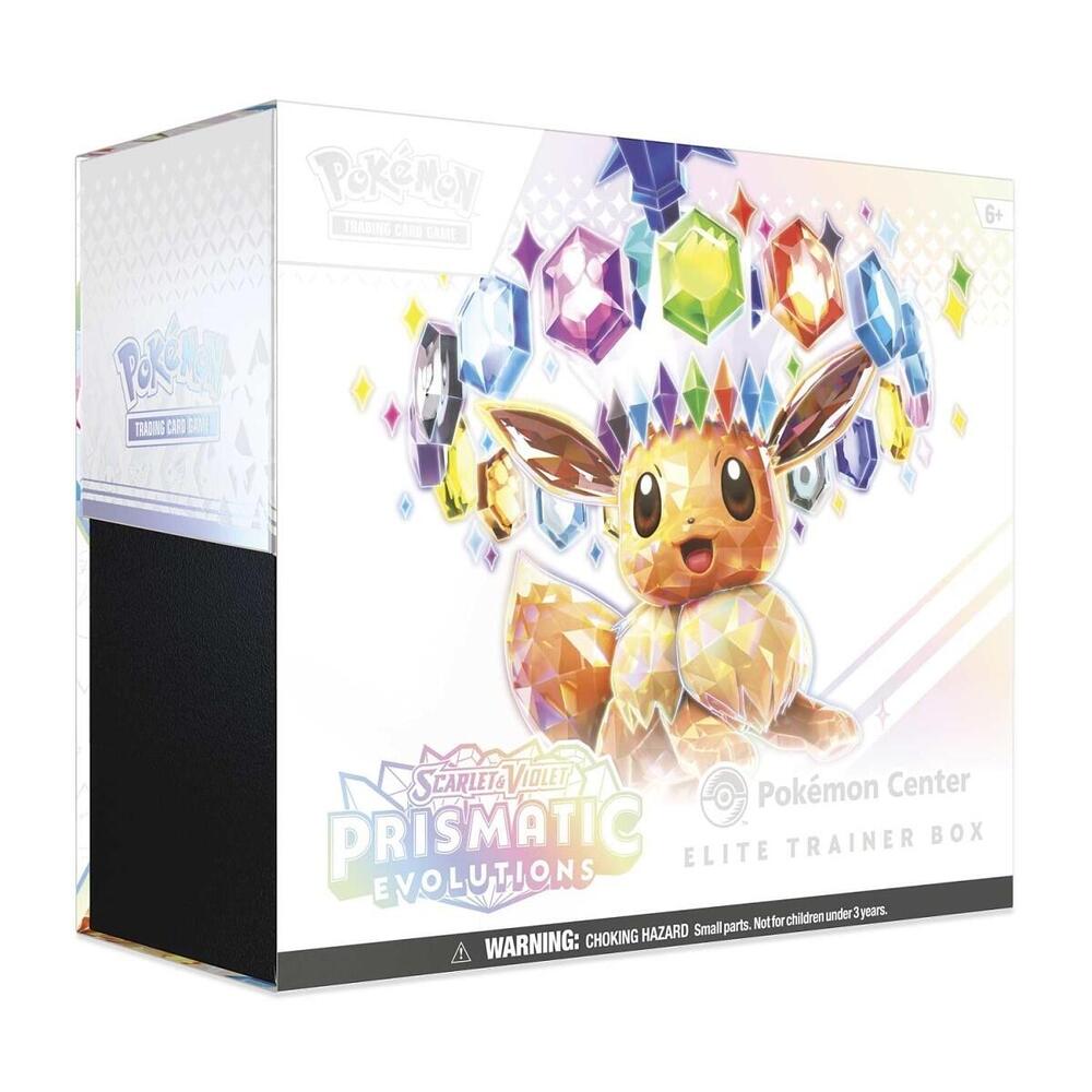 Prismatic Evolutions Pokemon Center Elite Trainer Box (Exclusive)
