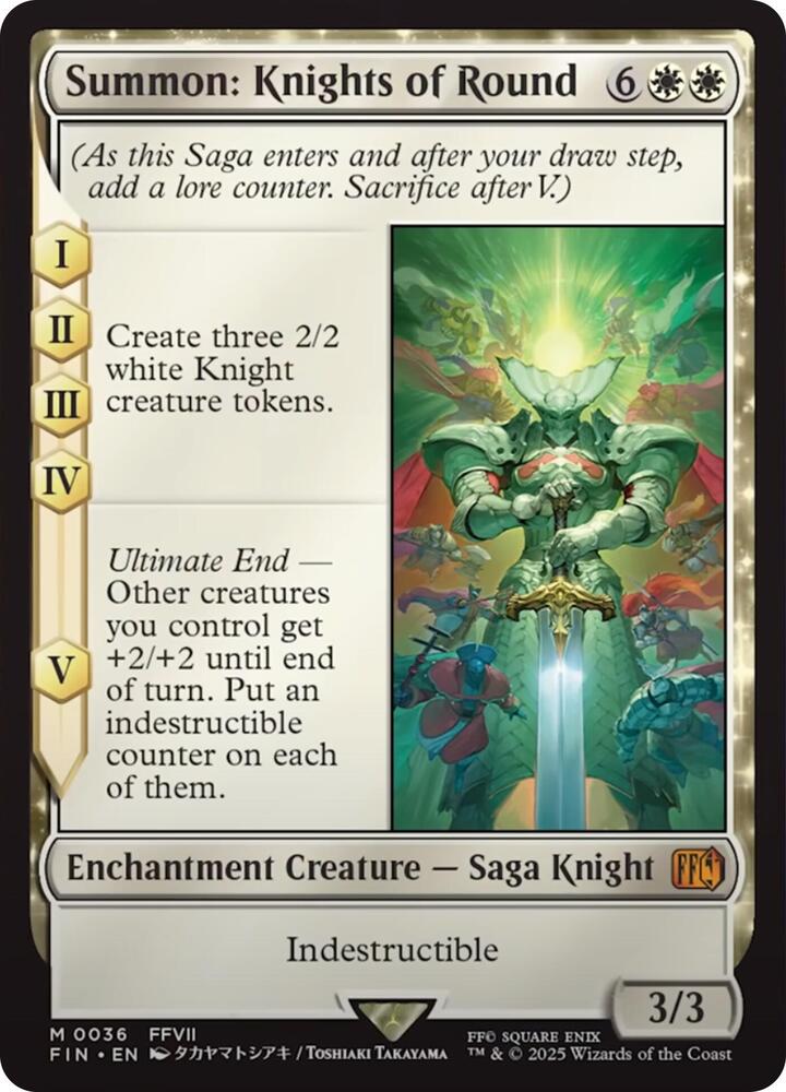 summon: knights of round