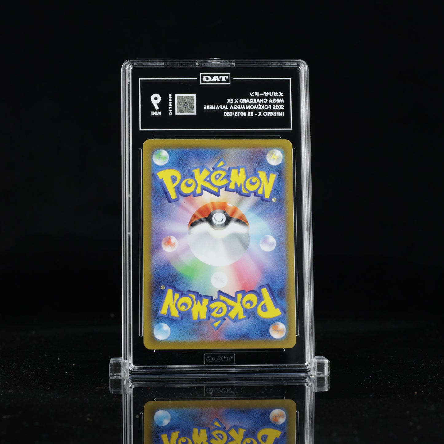 TAG 9 2025 POKÉMON MEGA JAPANESE #013/080 INFERNO X CHARIZARD EX PSA