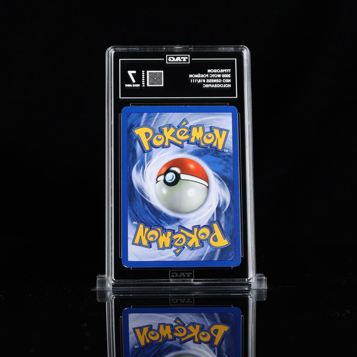 TAG 7 2000 WOTC POKÉMON #18/111 NEO GENESIS TYPHLOSION PSA