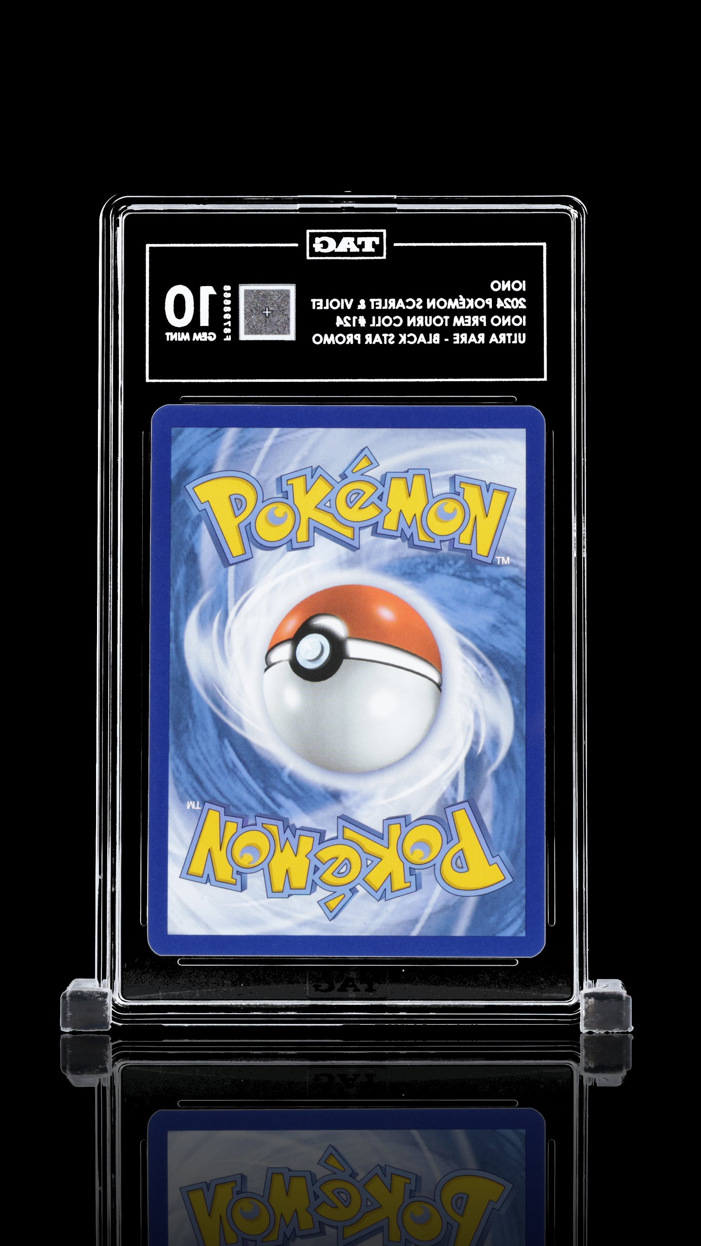 TAG 10 Iono #124 2024 Iono Premium Tournament Collection PSA 10