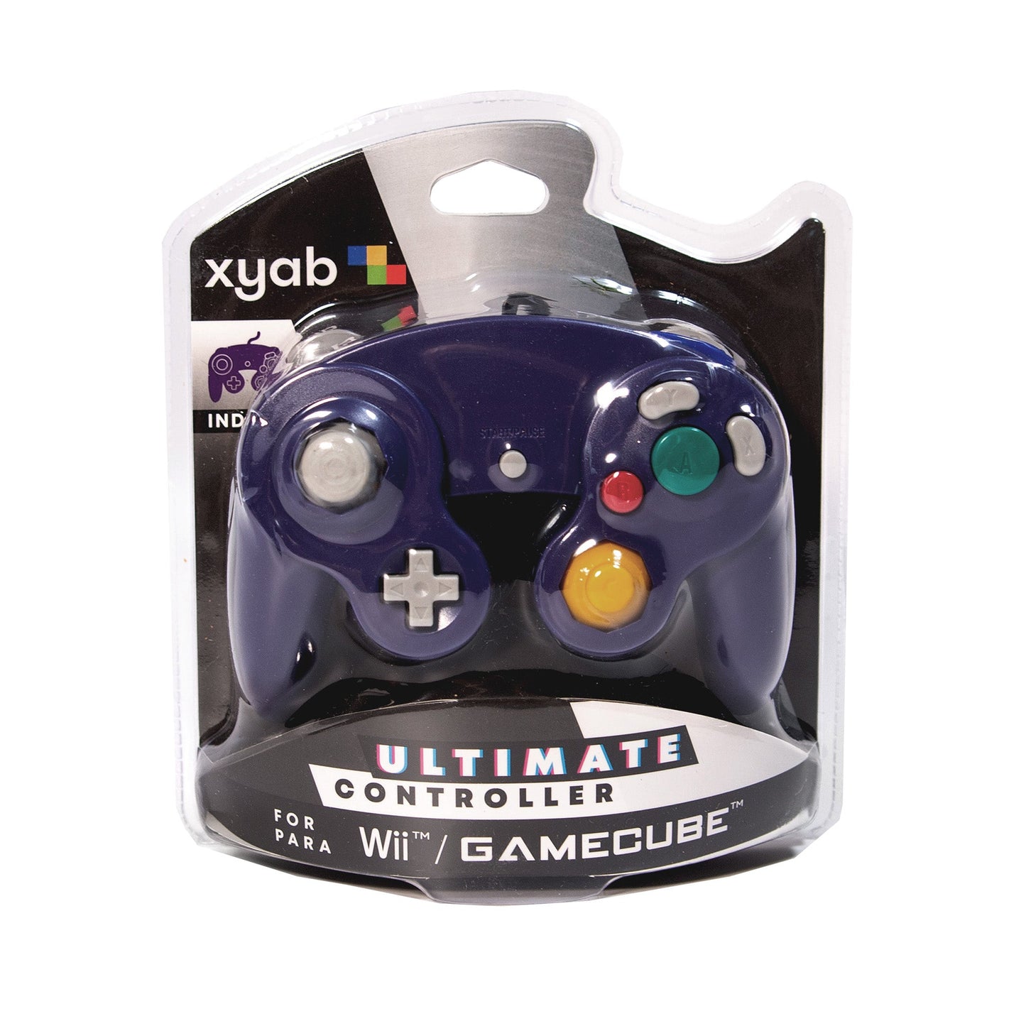Wired Controller - Indigo - Retail, For Game Cube® / Wii® / Wii U® / Switch®