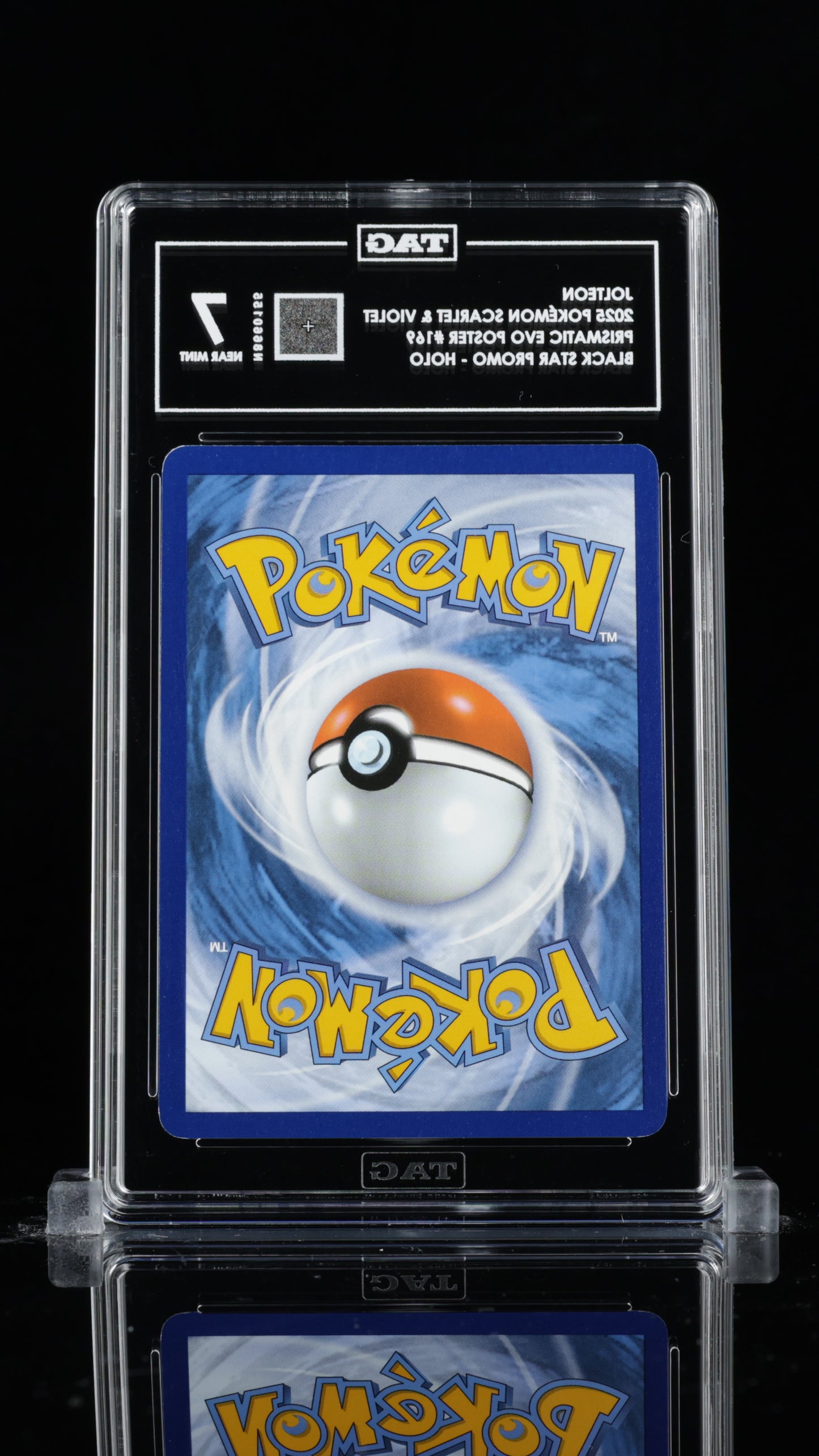 TAG 7 Jolteon #169 2025 Prismatic Evolutions Poster Collection PSA 7