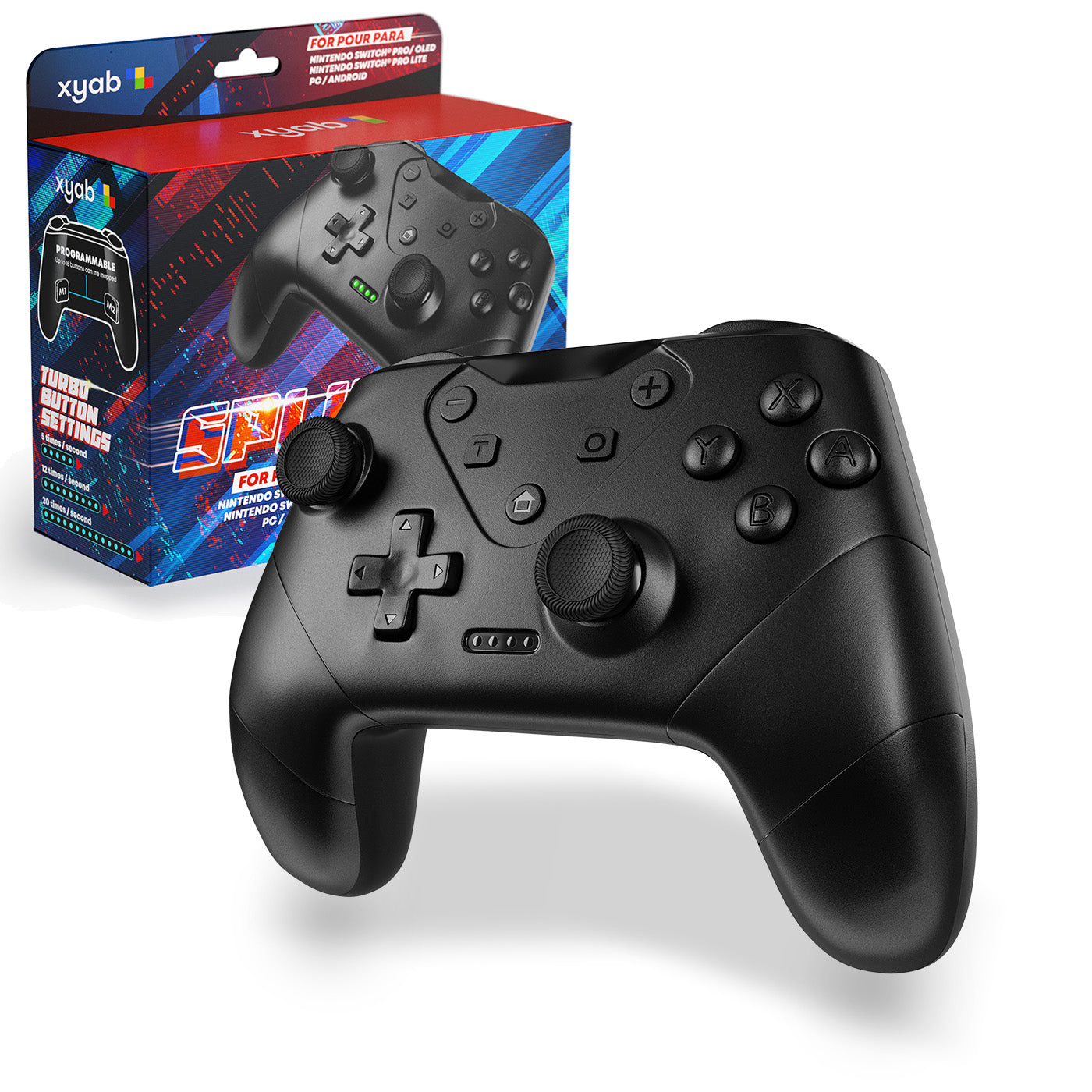 SPLIT Pro Wireless Controller - Retail, For Switch®/ PC / Android
