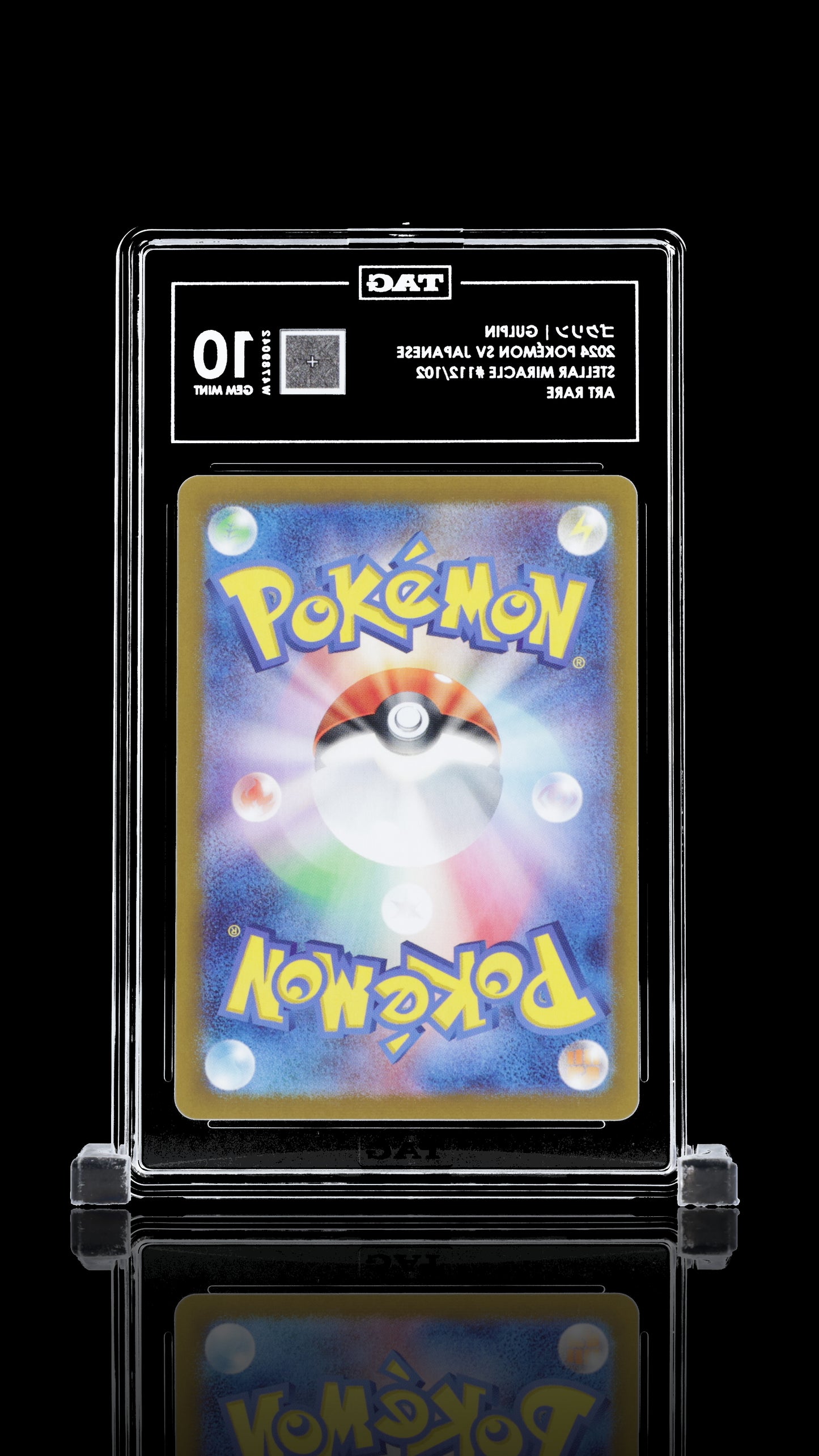 TAG 10 Gulpin #112/102 2024 Stellar Miracle PSA 10