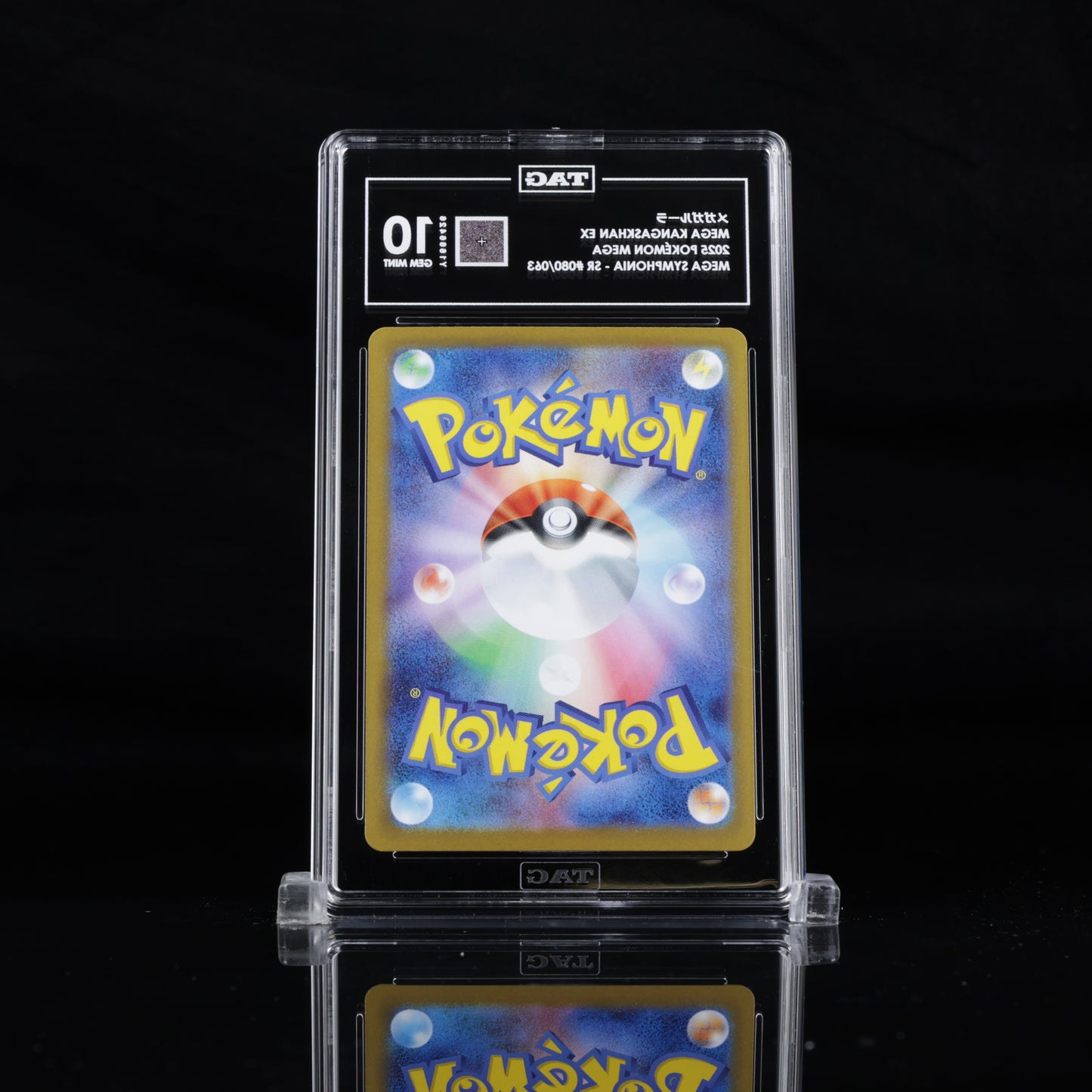 TAG 10 2025 POKÉMON MEGA JAPANESE #080/063 SYMPHONIA KANGASKHAN EX PSA