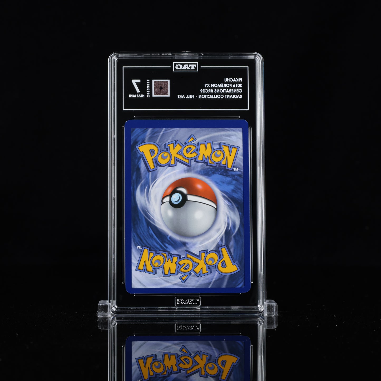 TAG 7 2016 POKÉMON XY #RC29 GENERATIONS RADIANT COLLECTION PIKACHU - PSA