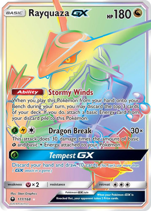 Rayquaza GX 177a