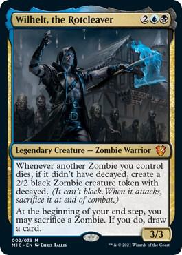Wilhelt, the Rotcleaver - Commander: Innistrad: Midnight Hunt