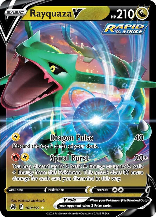 rayquaza v 100