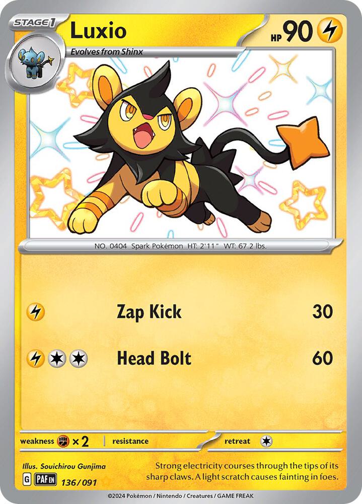 luxio 136/091