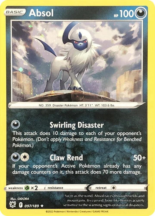 Absol - 097/189 (Cosmos Holo)