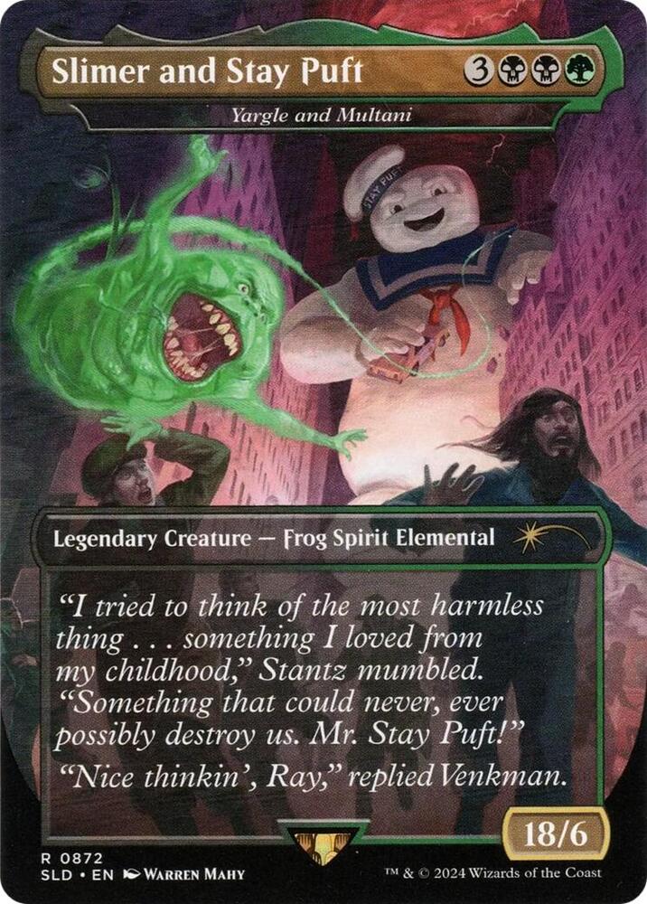 Slimer and Stay Puft - Yargle and Multani