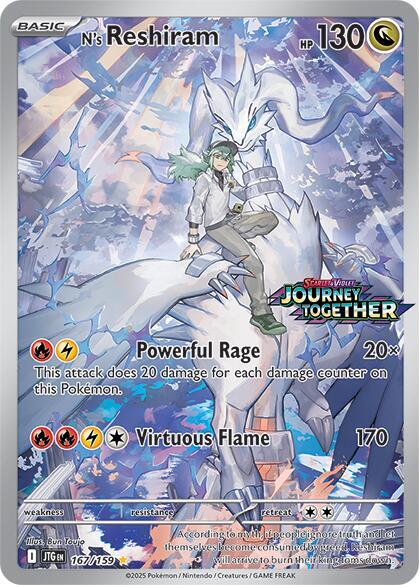 n's reshiram stamped (sealed)