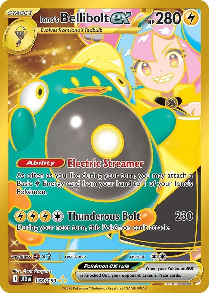 Iono's Bellibolt ex - 188/159