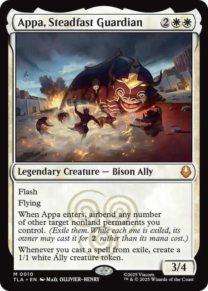 Appa, Steadfast Guardian - Avatar: The Last Airbender
