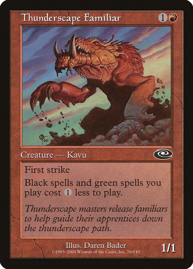thunderscape familiar (foil)