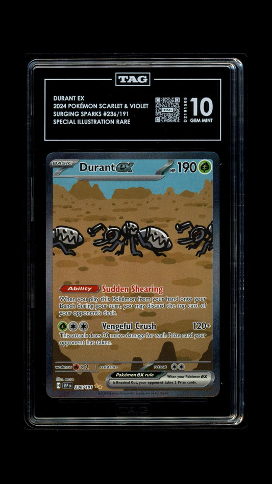 TAG 2024 Surging Sparks Durant ex #236/191 - 10 PSA