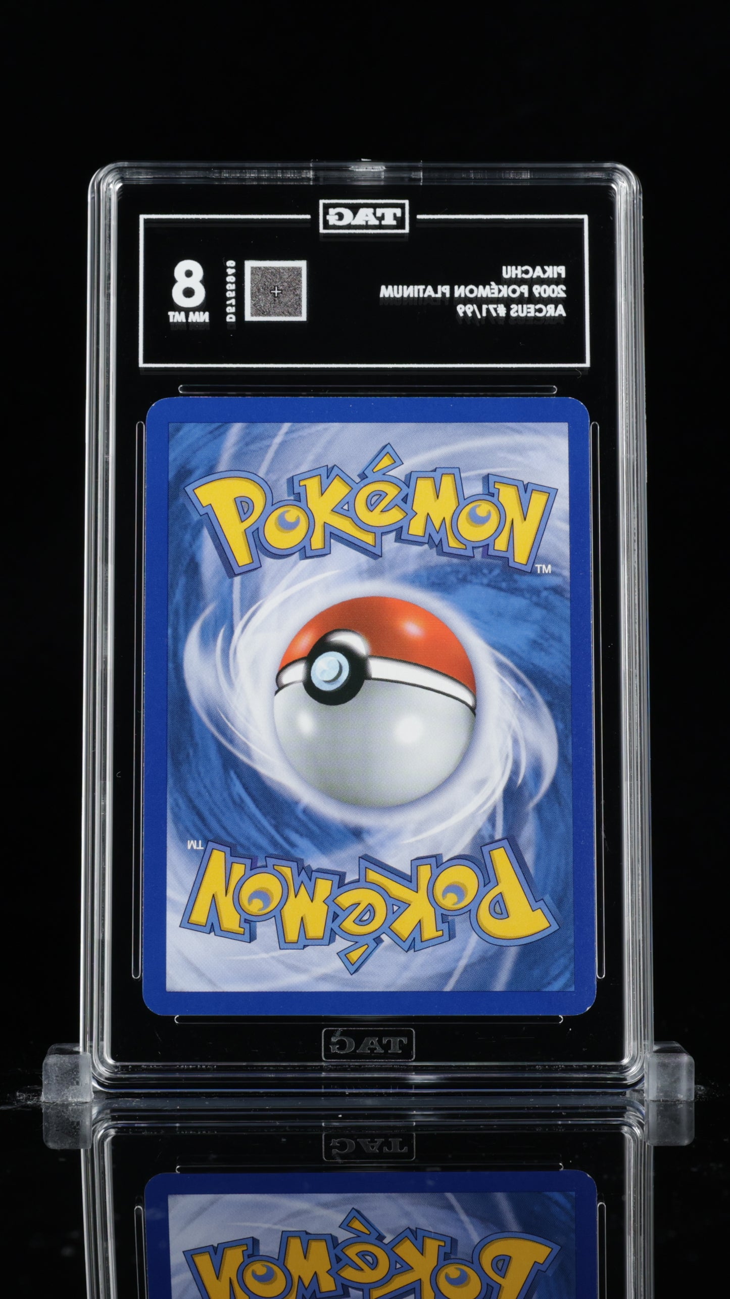 TAG 8 Pikachu #71/99 2009 Arceus PSA 8