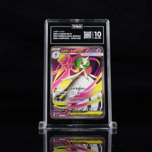 TAG 10 2025 POKÉMON MEGA JAPANESE #078/063 SYMPHONIA GARDEVOIR EX PSA
