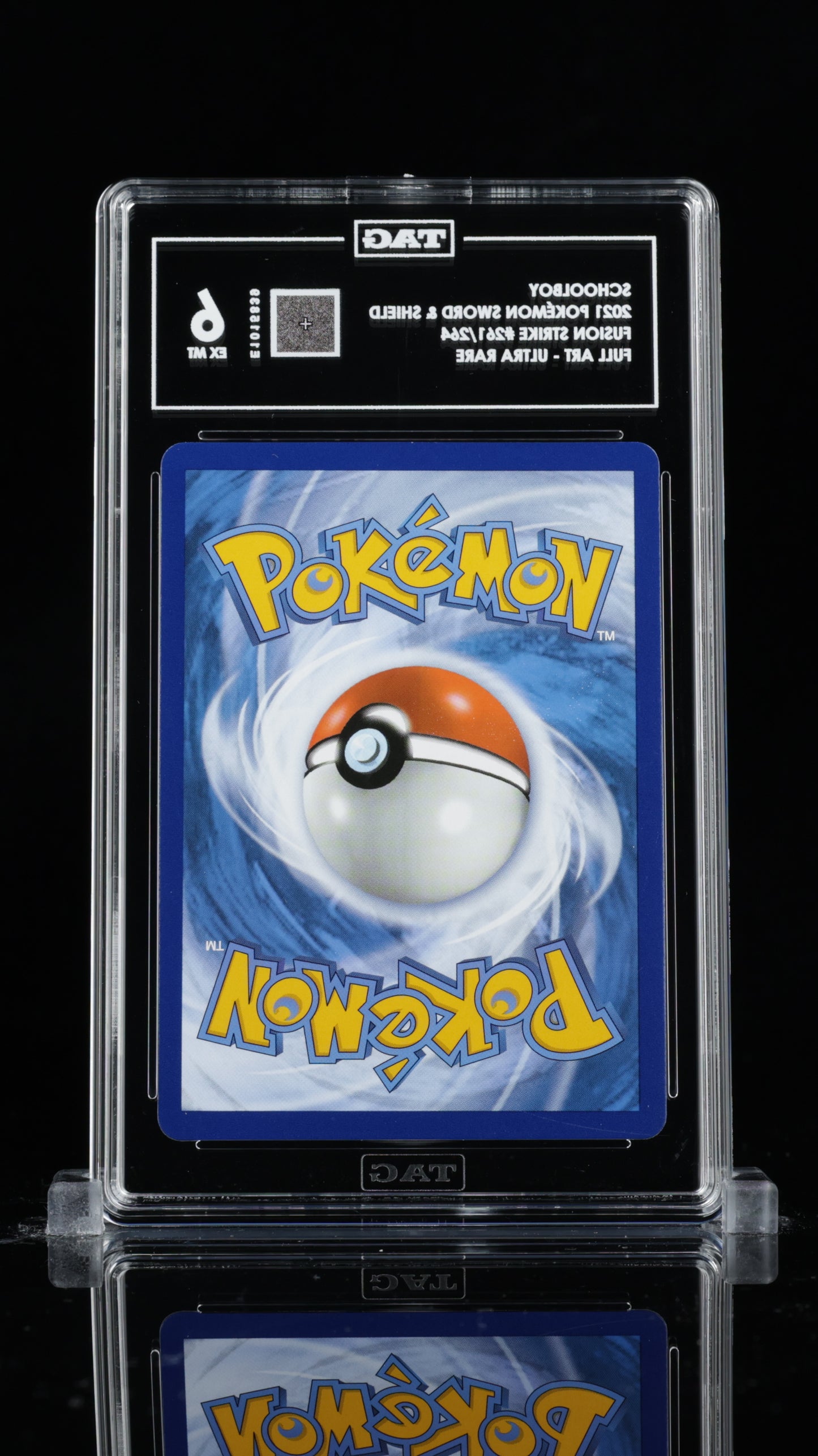 TAG 6 Schoolboy #261/264 2021 Fusion Strike PSA 6