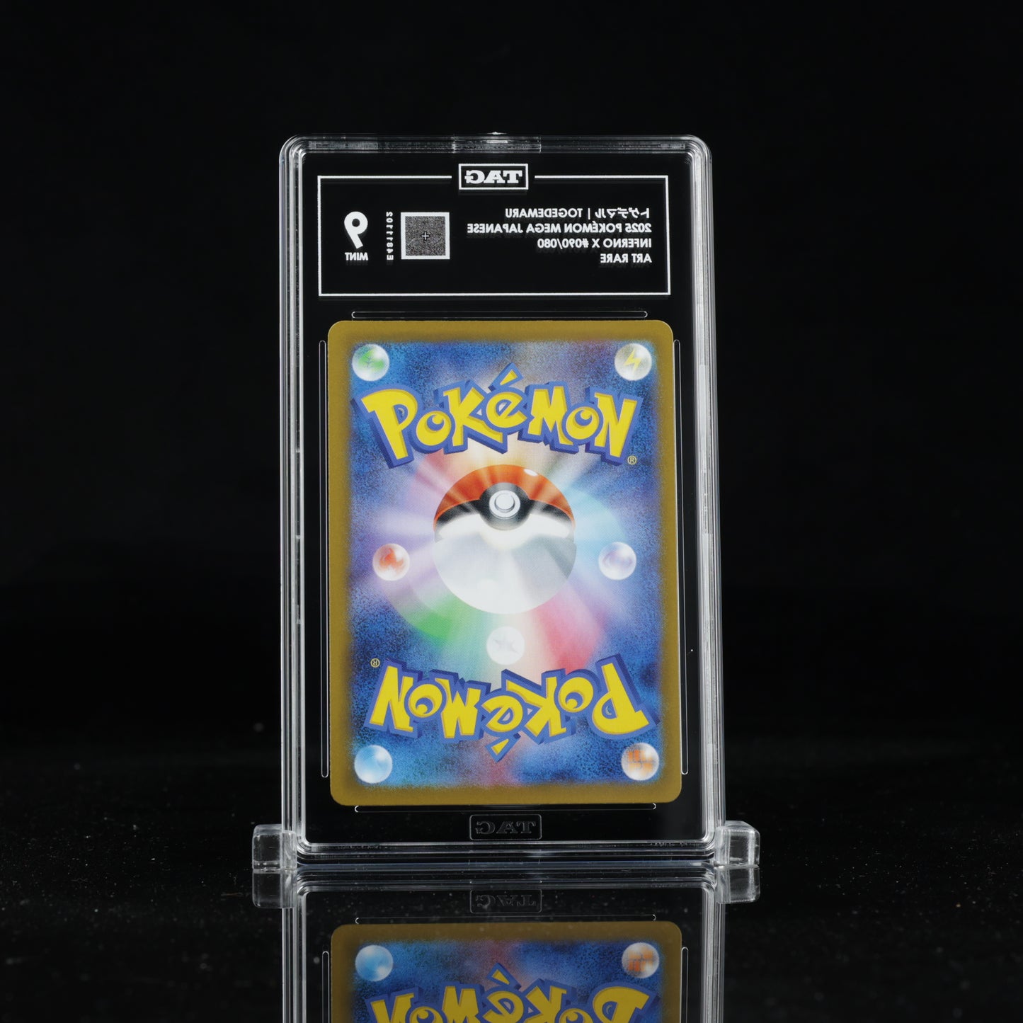 TAG 9 2025 POKÉMON MEGA JAPANESE #090/080 INFERNO X TOGEDEMARU PSA