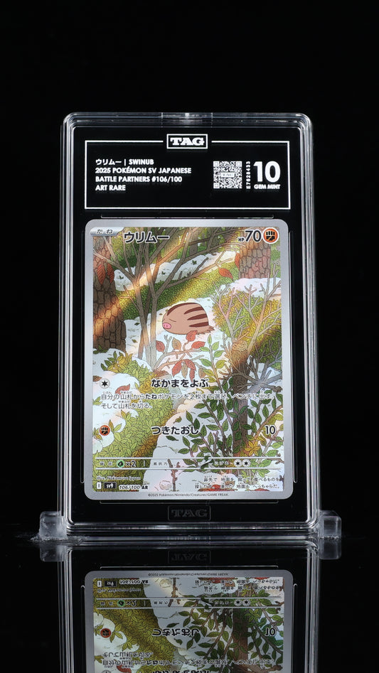 TAG 10 Swinub #106/100 2025 Battle Partners