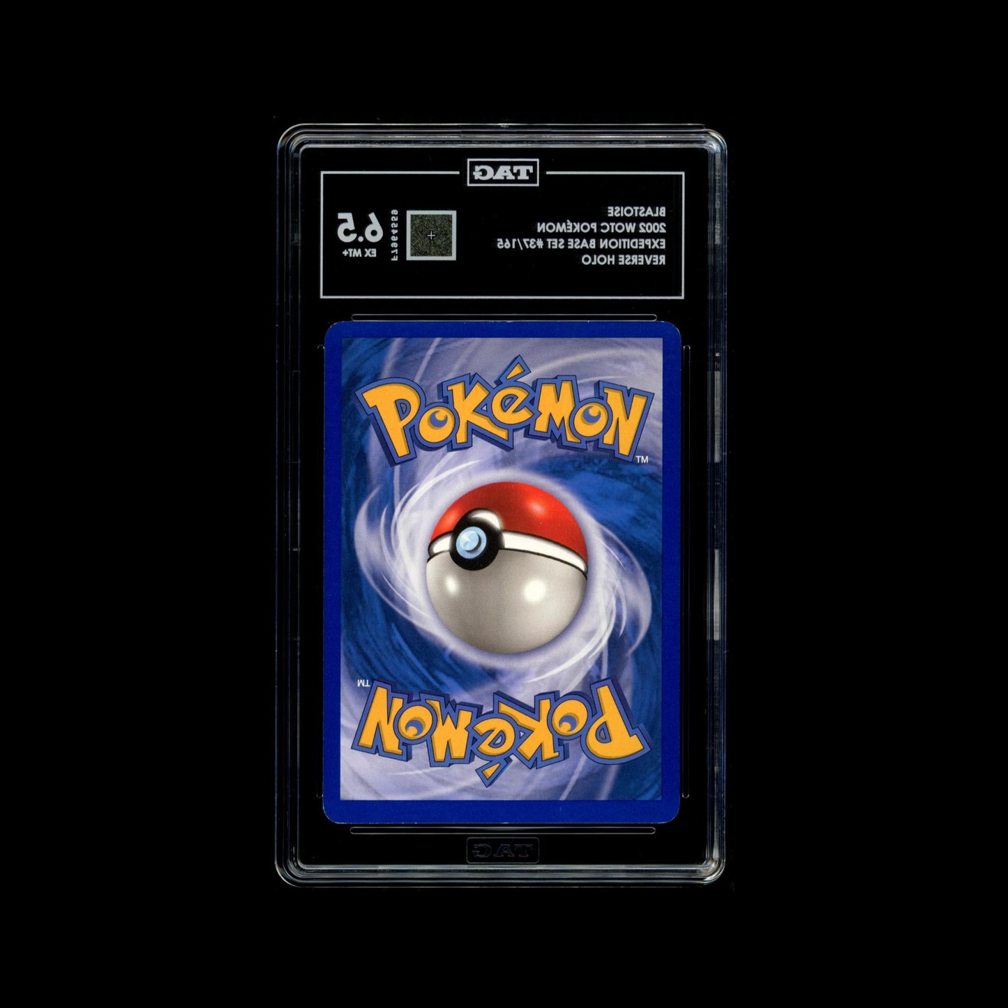 TAG 6.5 2002 WOTC POKÉMON #37/165 EXPEDITION BASE SET BLASTOISE - PSA