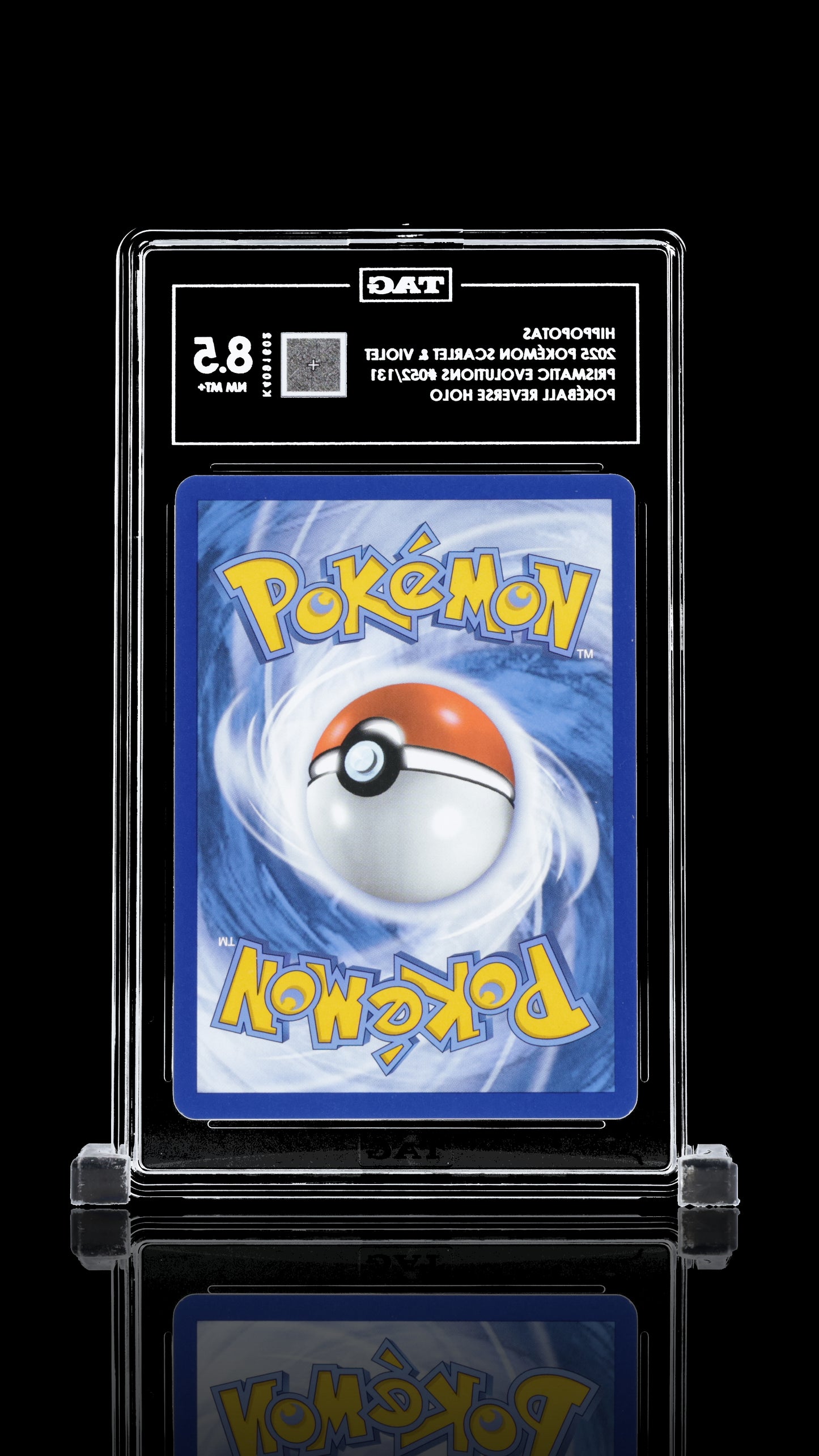 TAG 8 Hippopotas #052/131 2025 Prismatic Evolutions PSA 8