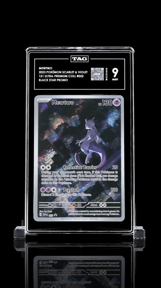 TAG 9 Mewtwo #052 2023 151 Ultra-Premium Collection PSA 9