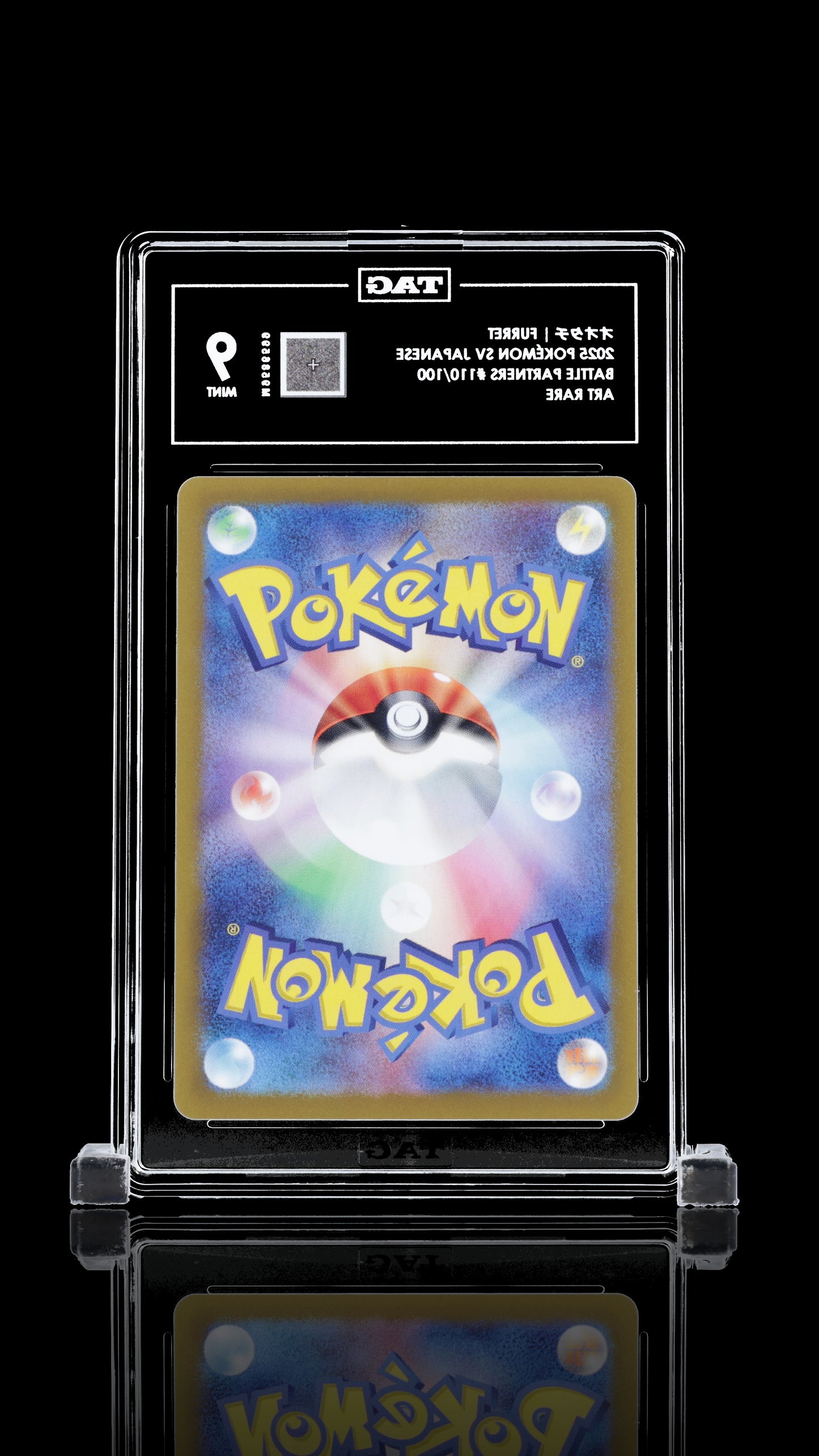 TAG 9 Furret #110/100 2025 Battle Partners PSA 9
