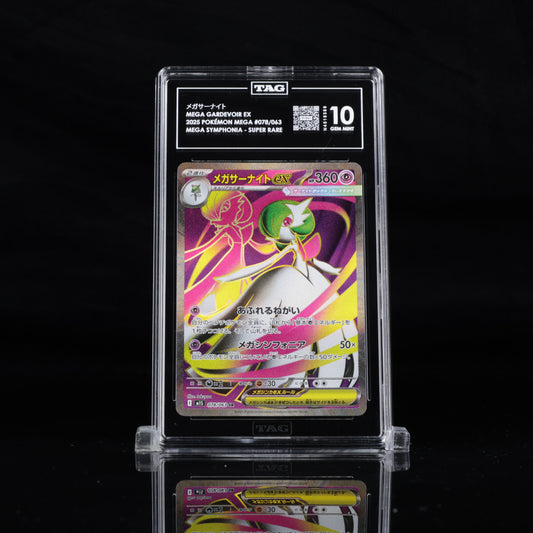 TAG 10 2025 POKÉMON MEGA JAPANESE #078/063 SYMPHONIA GARDEVOIR EX PSA