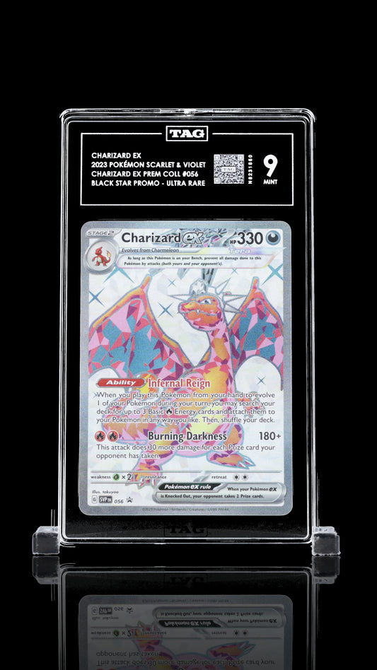 TAG 9 Charizard ex #056 2023 Charizard ex Premium Collection PSA 9