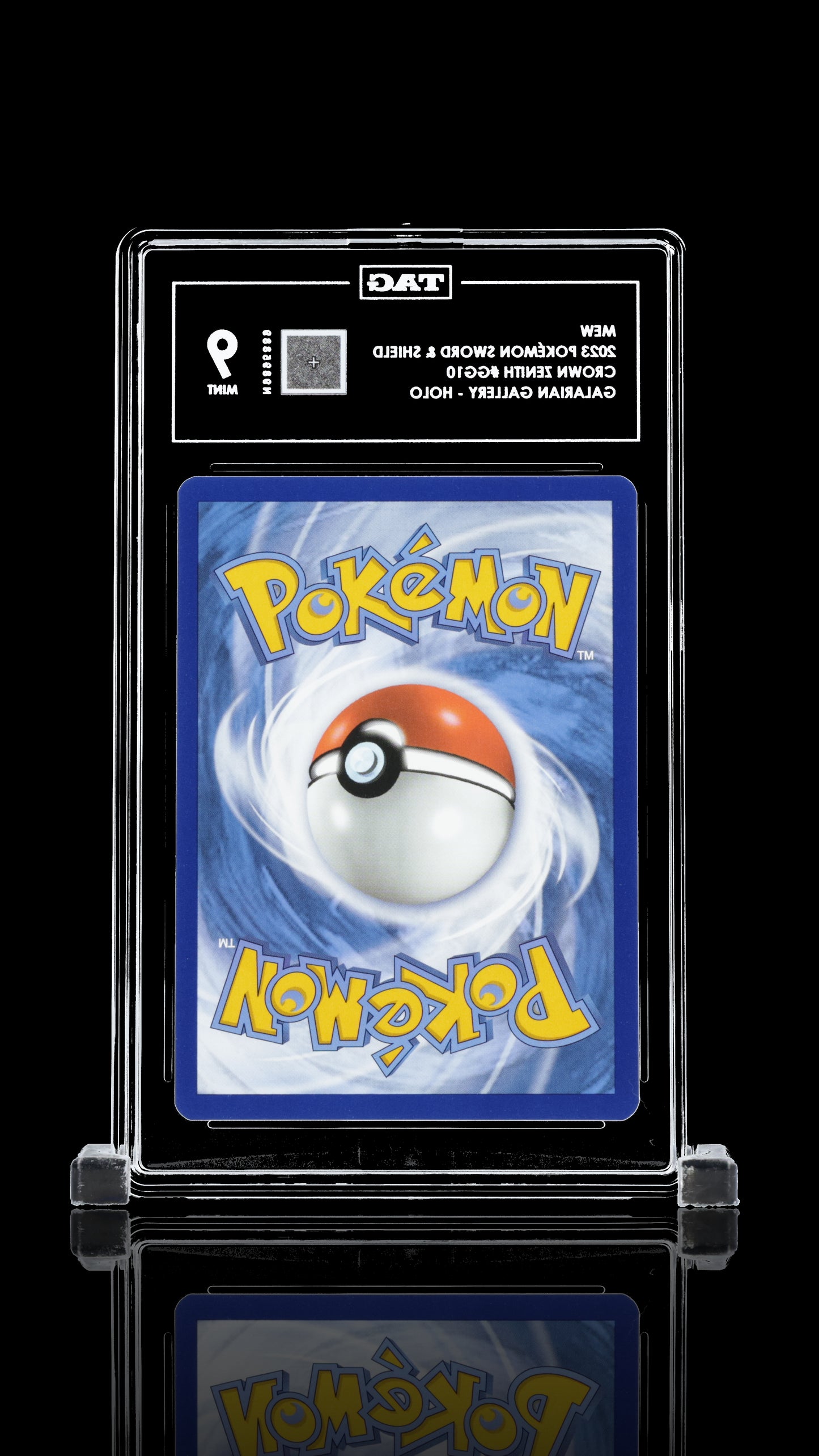 TAG 9 Mew #GG10 2023 Crown Zenith Galarian Gallery PSA 9