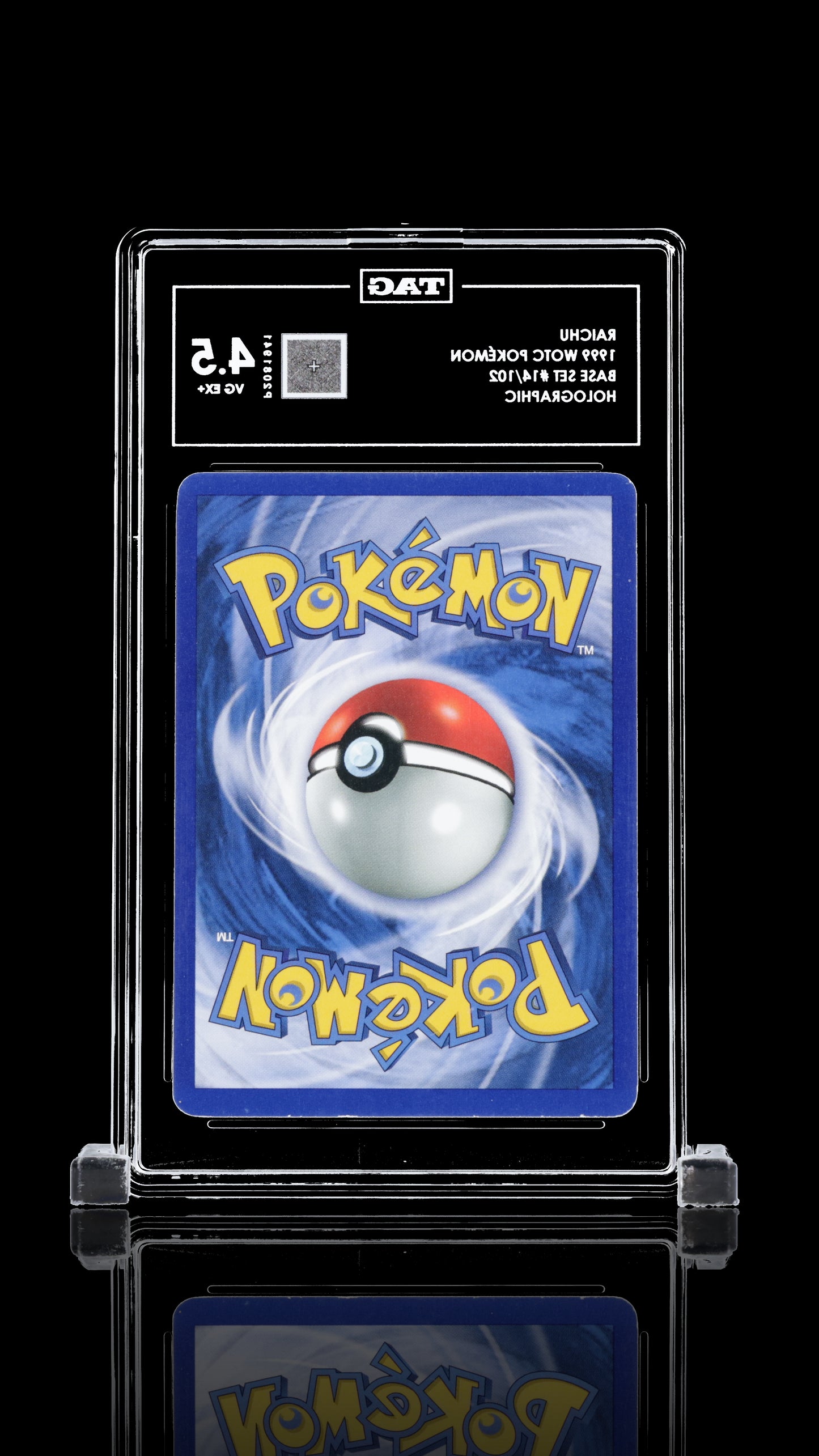 TAG 4 Raichu #14/102 1999 Base Set PSA 4