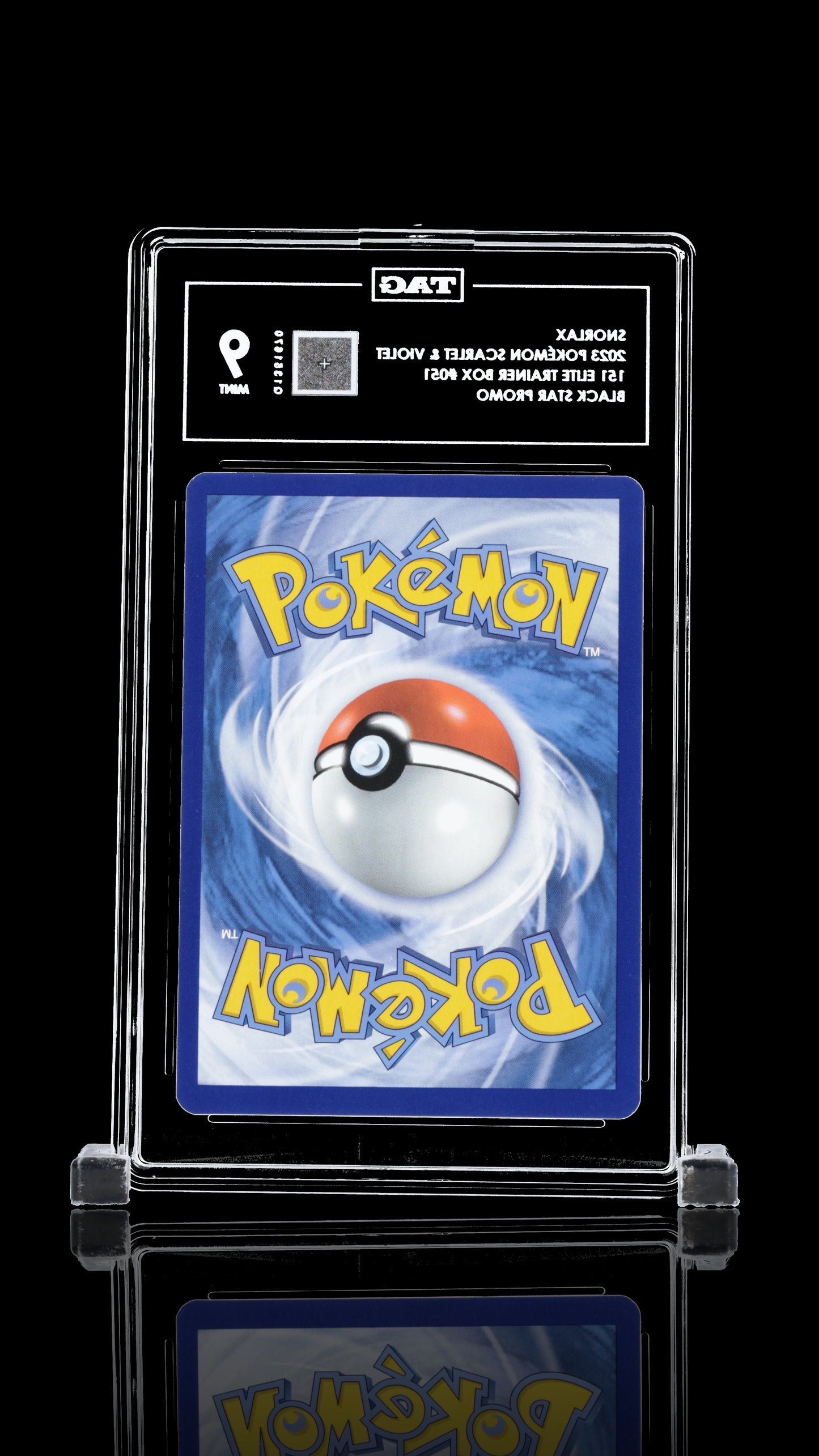 TAG 9 Snorlax #051 2023 151 Elite Trainer Box PSA 9