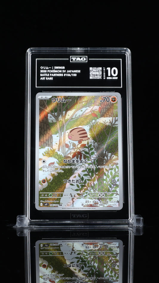 TAG 10 Swinub #106/100 2025 Battle Partners