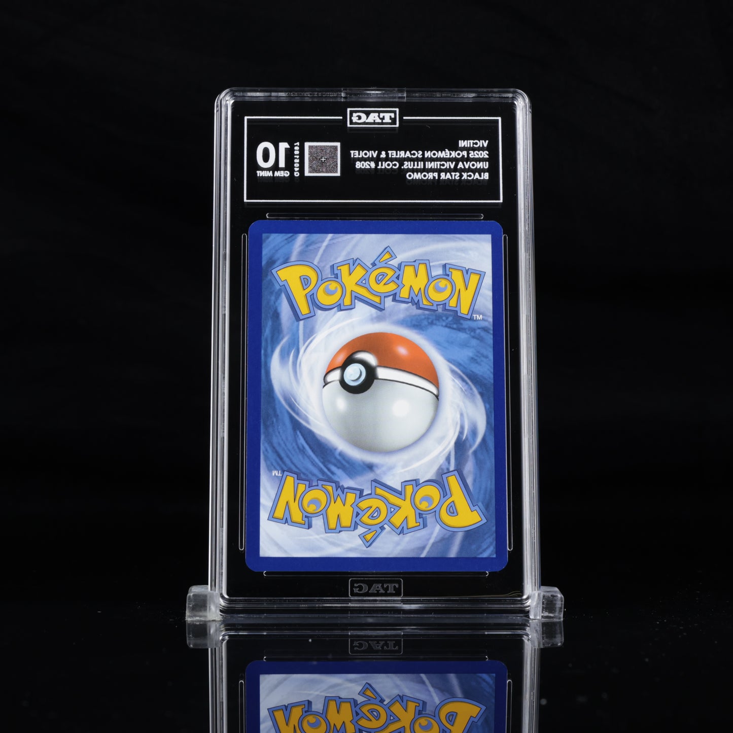 TAG 10 2025 POKEMON SVP PROMO UNOVA VICTINI ILLUSTRATION COLLECTION #208 VICTINI PSA 10