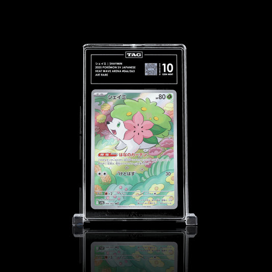 2025 POKÉMON SCARLET & VIOLET JAPANESE #066/063 HEAT WAVE ARENA シェイミ SHAYMIN TAG 10