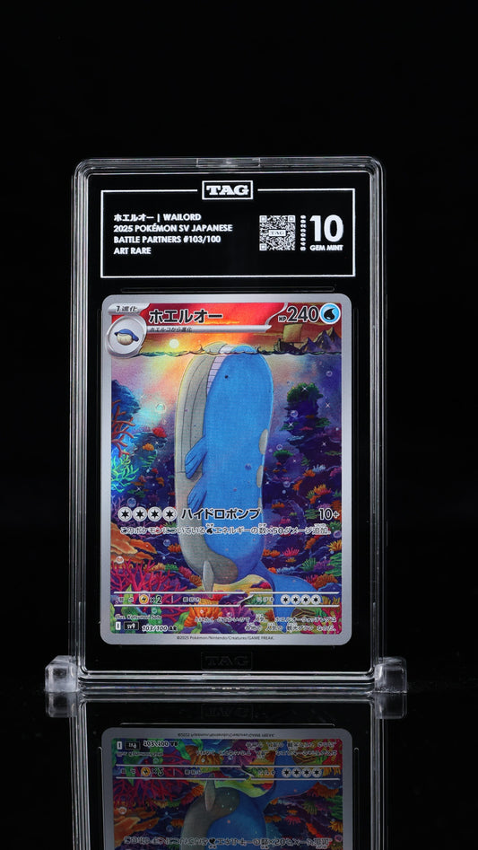 TAG 10 Wailord #103/100 2025 Battle Partners