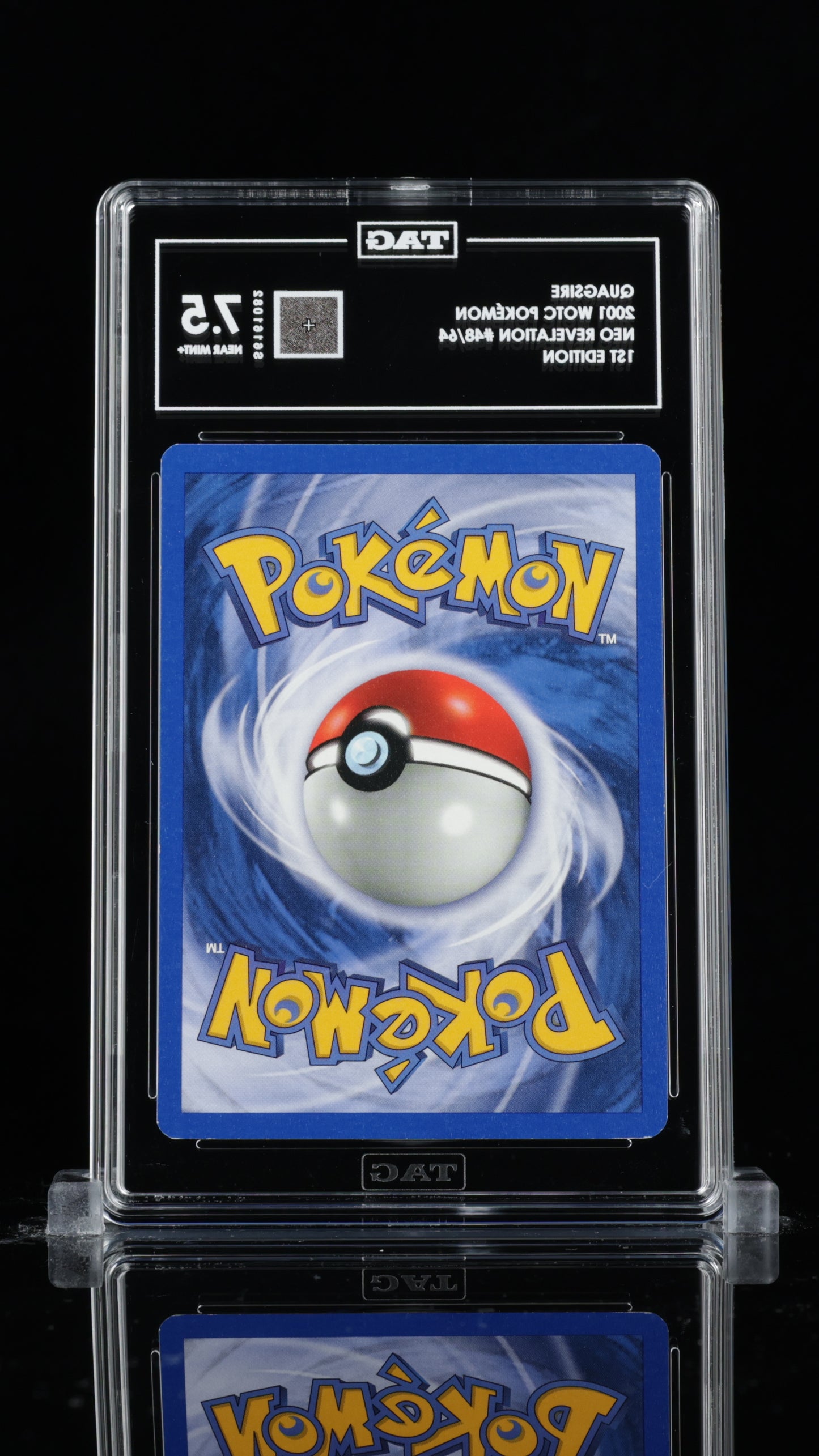 TAG 7 Quagsire #48/64 2001 Neo Revelation - 1st Edition PSA 7