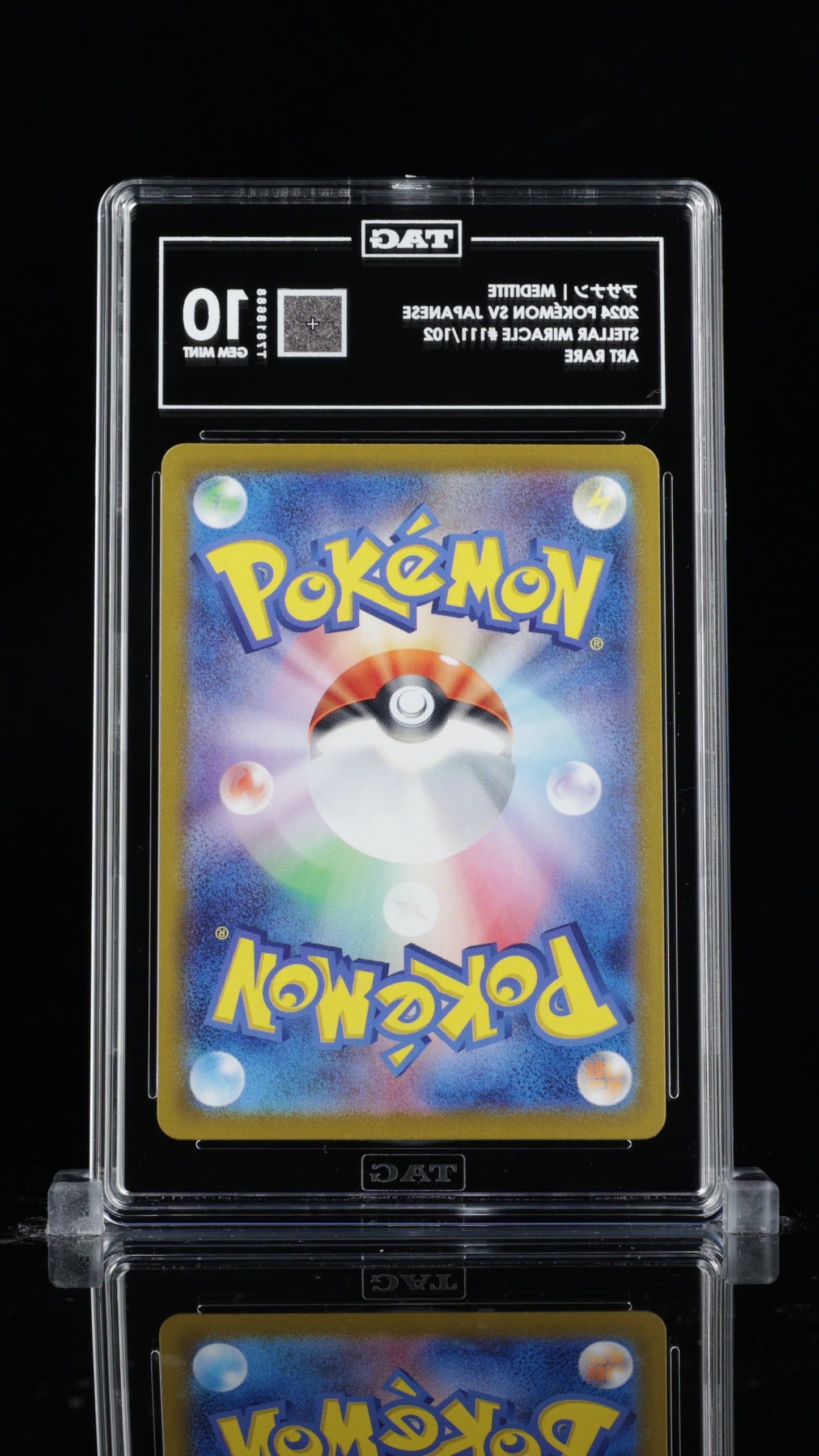 TAG 10 Meditite #111/102 2024 Stellar Miracle PSA 10