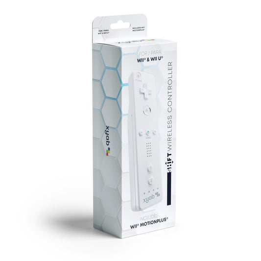 Wireless Controller (MOTION PLUS) - White - Retail, For Wii® / Wii U®