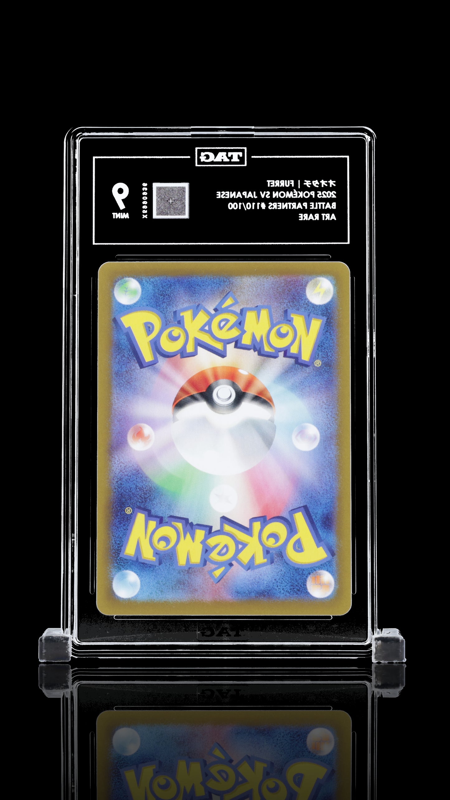 TAG 9 Furret #110/100 2025 Battle Partners PSA 9