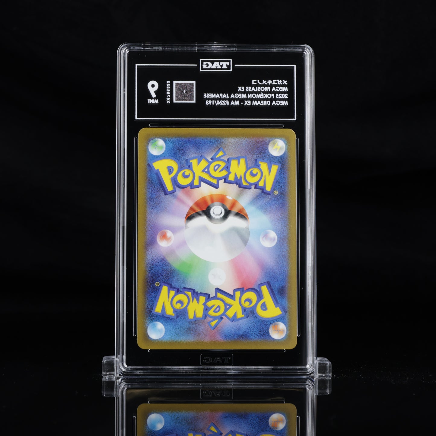 TAG 9 2025 POKÉMON MEGA JAPANESE #224/193 DREAM EX FROSLASS - PSA